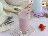 Recette Milkshake à la framboise et à la fraise