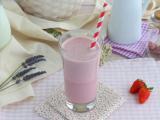 Recette Milkshake à la framboise et à la fraise