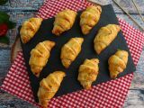 Recette Croissants feuilletés jambon / fromage frais