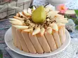 Recette Charlotte aux poires et amandes grillées