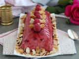 Recette Bûche tiramisu aux framboises