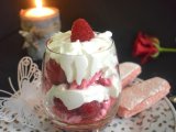 Recette Comme une pavlova aux framboises