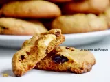Recette Biscuit au chocolat blanc, baies de goji et cranberries