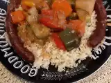 Recette Couscous m-j aux merguez et poivrons