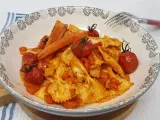 Recette Pâtes tomates cerises et carottes