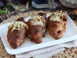 Recette Croissants au jambon et au fromage