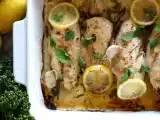 Recette Poulet au citron au four