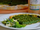 Recette Tarte aux orties et petits pois, végétarien