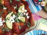 Recette Enchiladas au poulet et sauce tomate piquante