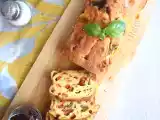 Recette Cake ricotta poivrons olives noires