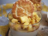 Recette Panna cotta au caramel beurre salé et ses pommes caramélisées