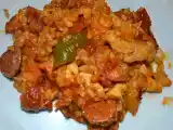 Recette Poulet façon jambalaya