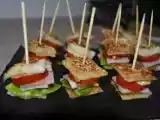 Recette Croque-bouchées façon burger
