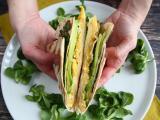 Recette Wrap grillé façon brunch - tortilla wrap hack