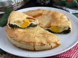 Recette Tourte aux épinards, ricotta et oeufs - torta pasqualina italienne