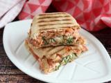 Recette Panini saumon, mozzarella, aneth