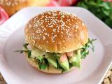 Recette Sandwich aux crevettes, avocat et coriandre