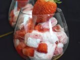 Recette Eton mess revisité aux biscuits roses et aux fraises