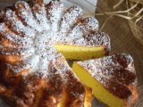 Recette Gâteau léger à la noix de coco et son coulis de mangue