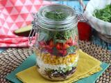 Recette Salad jar à la mexicaine