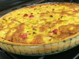 Recette Tarte à la rhubarbe, cerise et chocolat de gladys