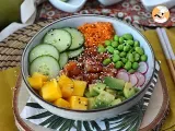 Recette Poké bowl au saumon