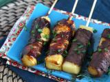 Recette Brochettes de boeuf yakitori au fromage