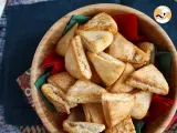 Recette Chips de pain pita - recette express