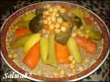 Recette Couscous d'orge aux 7 légumes