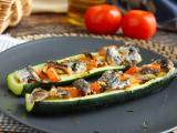 Recette Courgettes farcies aux tomates et sardines