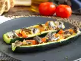 Recette Courgettes farcies aux tomates et sardines