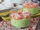 Recette Verrines avocat, crevettes, pamplemousse hyper fraîches!