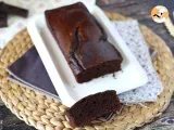 Recette Cake au chocolat sans oeufs et sans beurre!