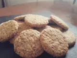 Recette Biscuits d’avoine au pralin