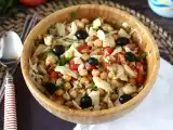 Recette Salade de pois chiches à la morue