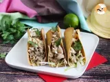 Recette Tacos croustillants au poulet et sa sauce satay