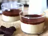 Recette Crèmes au café hyper fondantes avec ganache café/chocolat