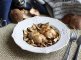 Recette Paupiettes de porc avec une sauce aux champignons