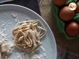 Recette Comment faire des pâtes maison : les taglioni, des tagliatelle fines