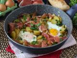 Recette Huevos rotos, la recette espagnole super facile à faire à base de pommes de terre et d'œufs