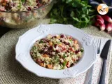 Recette Salade couscous pour une entrée simple, saine et colorée !