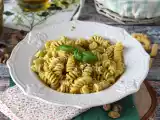 Recette Pâtes au pesto de pistache, une recette délicieuse et facile à préparer
