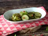 Recette Concombres aigres-doux : un accompagnement rapide et savoureux pour l'été !