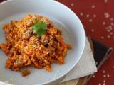 Recette Risotto à la saucisse et au 'nduja, le plat parfait pour les amoureux de piquant !