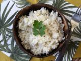 Recette Riz au lait de coco, l'accompagnement doux et parfumé