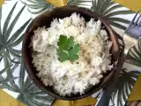 Recette Riz au lait de coco, l'accompagnement doux et parfumé