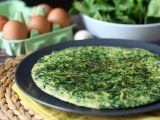 Recette Omelette aux épinards façon frittata, un plat végétarien facile et délicieux