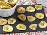 Recette Chips de banane plantain au four
