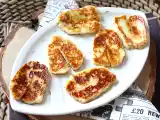 Recette Halloumi cuit à la poêle en version sucré salé au miel et romarin