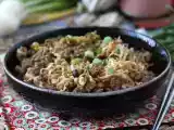 Recette Comment cuisiner les nouilles instantanées? recette rapide au bœuf et champignons!